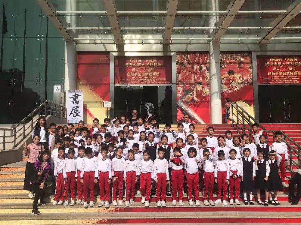 濠小三四五年級學生參加2019秋季書香文化節書展活動