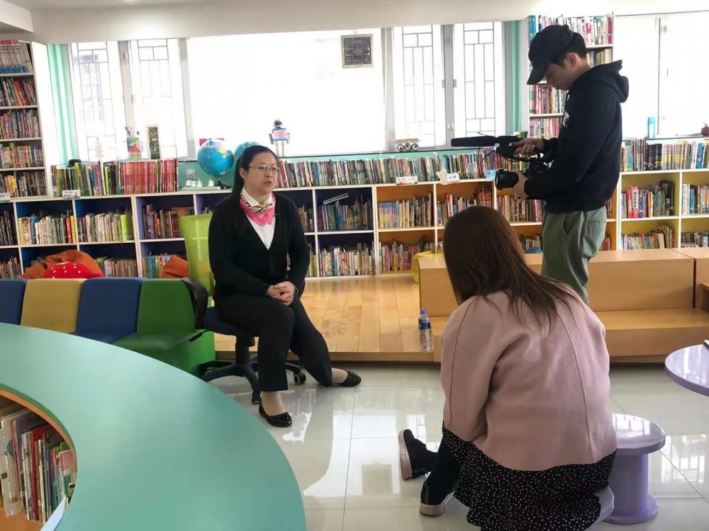 張燕老師接受教青局卓越老師特輯的採訪