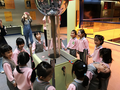 K3 visited the Communications Museum